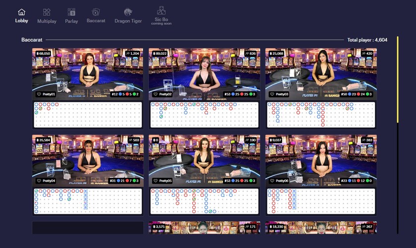 Pretty Gaming ศูนย์รวมเกมเดิมพันครบจบในที่เดียว